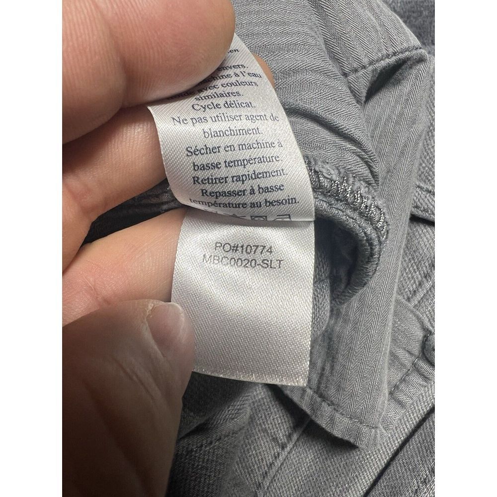 Faherty Comfort Twill Jeans Mens 30x29 Slate Gray Stretch Straight Leg - Picture 6 of 13